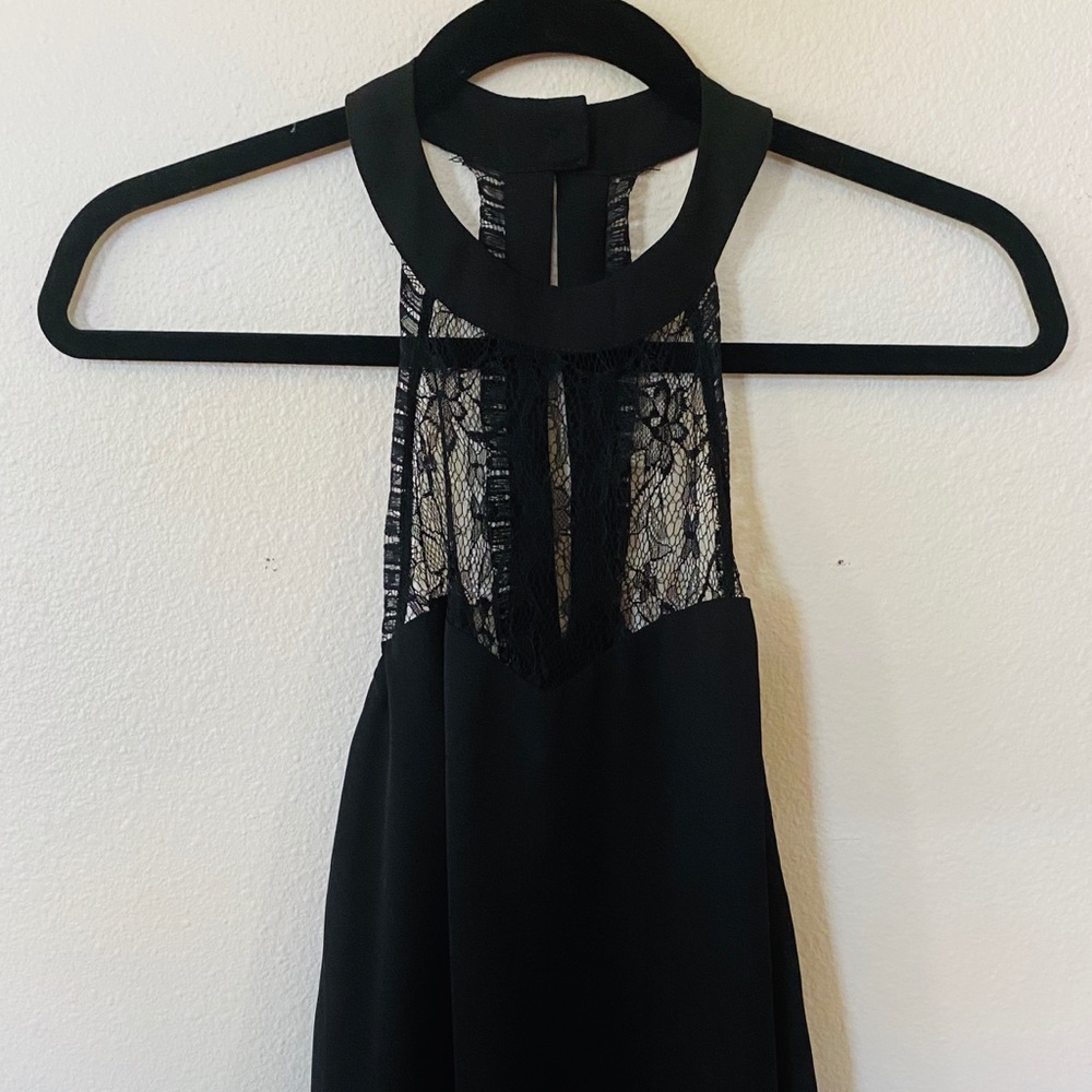 Black Lace Top